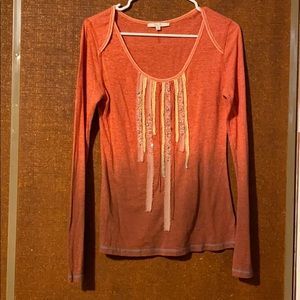 Miss Me ombré long sleeve